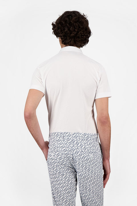 M Peat Regular Fit Polo White Herren