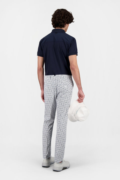 M Prince Regular Golf Polo JL Navy Herren