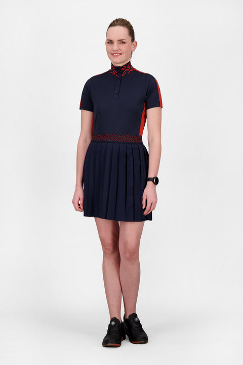 W Pip Golf Polo JL Navy Damen