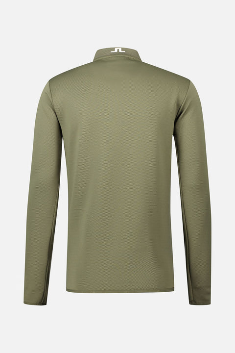 M Tech Bridge Golf Mid Layer Grape Leaf Herren