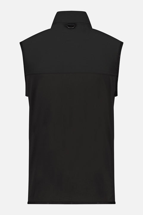M Lee Golf Vest Mid Layer Black Herren