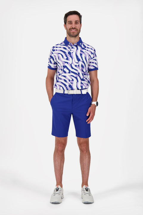 Tour Tech Reg Fit Print Polo Herren