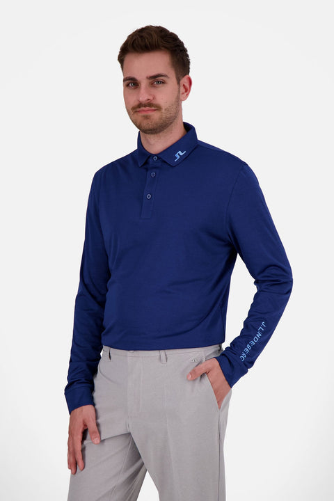 Tour Tech Langarm Poloshirt Herren