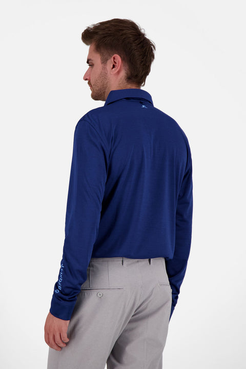 Tour Tech Langarm Poloshirt Herren