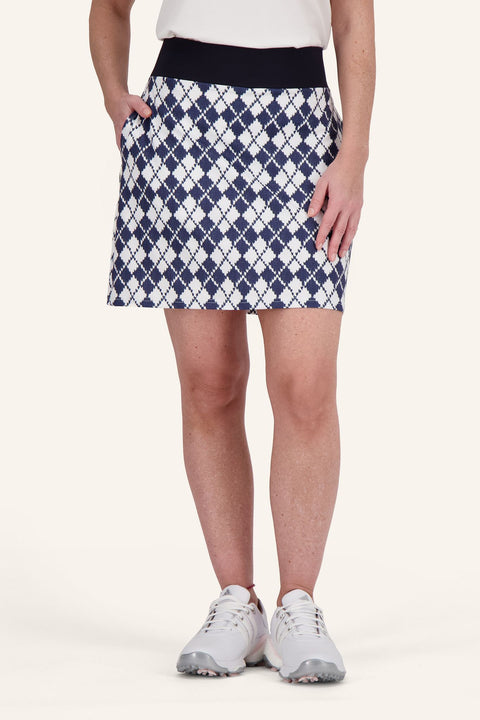 Abruzzo Argyle Skort Damen