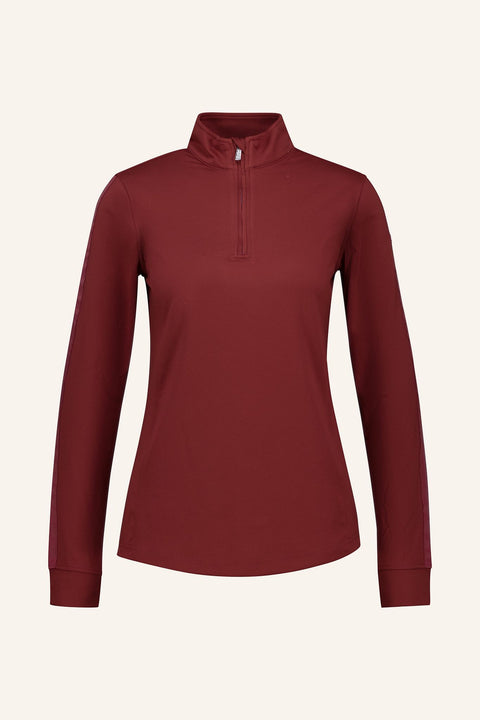 Anna Langarmshirt Stehkragen Damen
