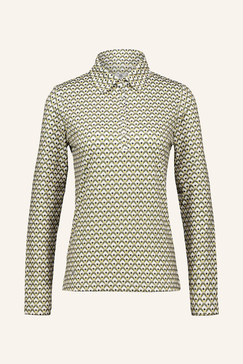Printed Air Polo Shirt Damen