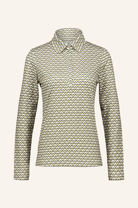 Printed Air Polo Shirt Damen