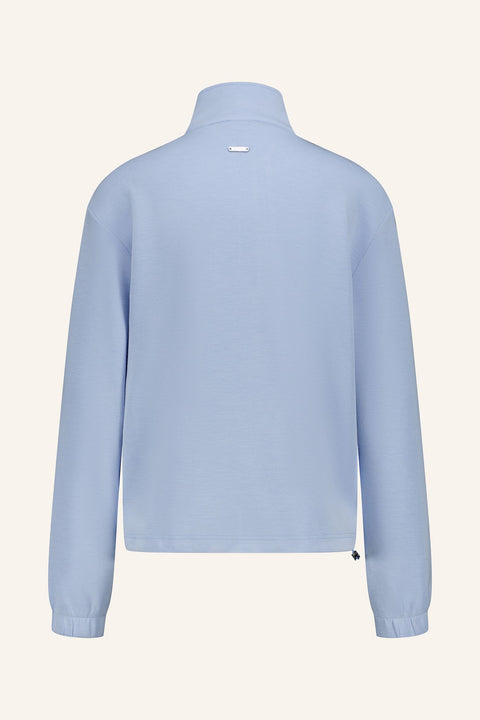 Relaxter Midlayer-Halbhals Damen