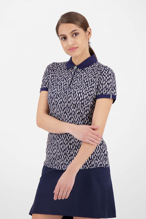Enya Printed Poloshirt Damen