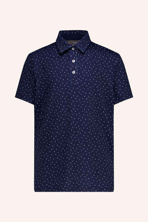 Printed Polo Poloshirt Damen