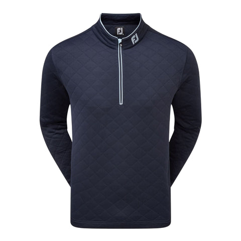 Diamond Jacquard 1/2 Zip Pullover Herren