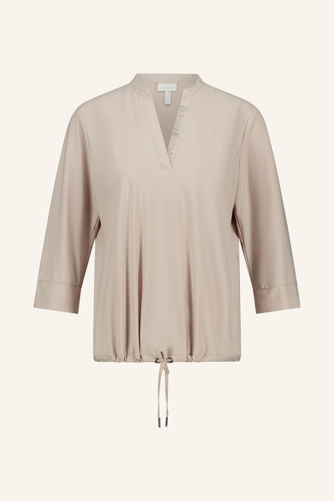 Elegante Strass Bluse Damen