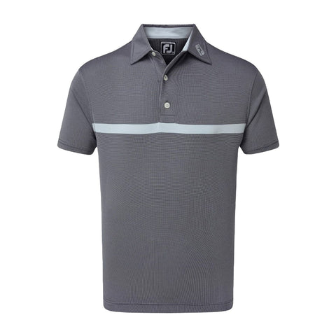 Nailhead Jacquard Polo Herren