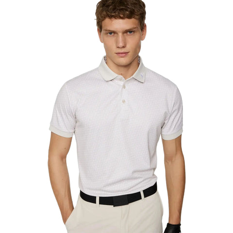 Tour Tech Print Polo Herren