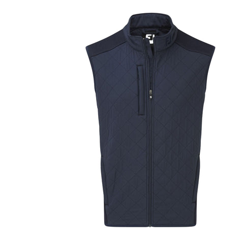 Fleece Quilted Weste Herren