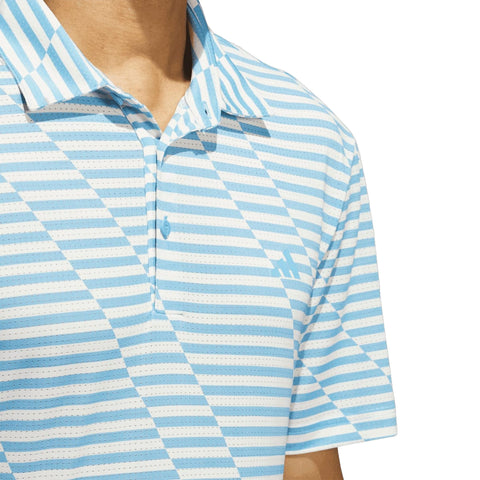 Ultimate365 Mesh Print Poloshirt Herren