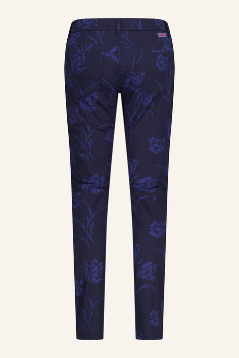 JANA Flower Jersey Golfhose Damen