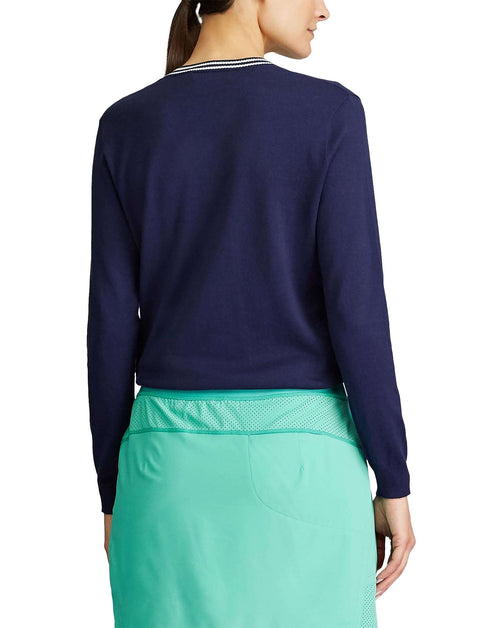 Vnecklong Sleeve Pullover Damen