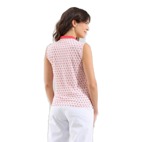 Among Sleeveless Polo Damen