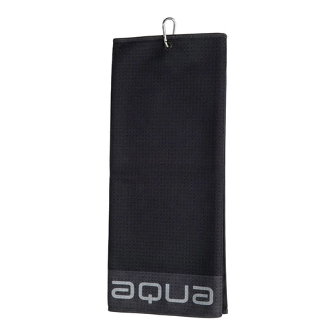 Aqua Trifold Golfhandtuch