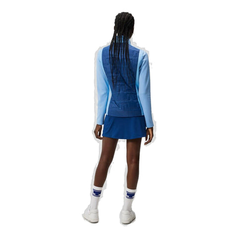 Quilt Hybrid Weste Damen