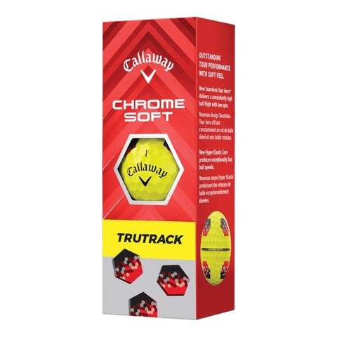 Chrome Soft TruTrack Golfbälle (2024)