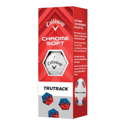 Chrome Soft TruTrack Golfbälle (2024)