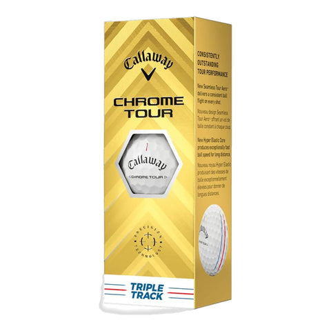 Chrome Tour Triple Track (2024) Golfbälle