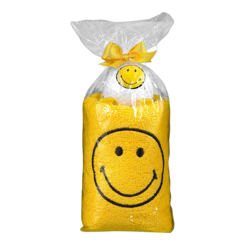 Caddytuch Rolle Smiley Gelb