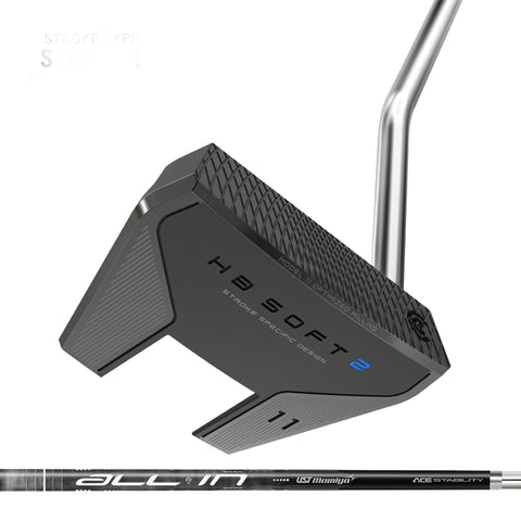 HB Soft 2 Black Satin Putter Herren