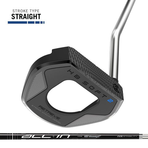 HB Soft 2 Black Satin Retreve Putter Herren