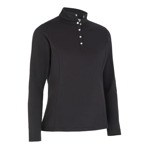 Thermal LS Fleece Jersey Polo Damen
