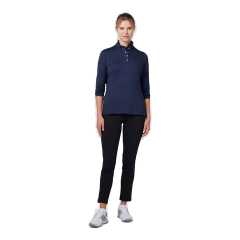 Thermal LS Fleece Jersey Polo Damen