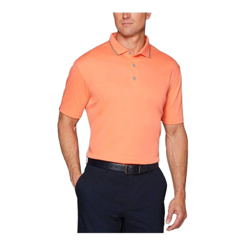 Solid Cotton Polo Herren