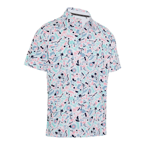 Florida Abstract Polo Herren