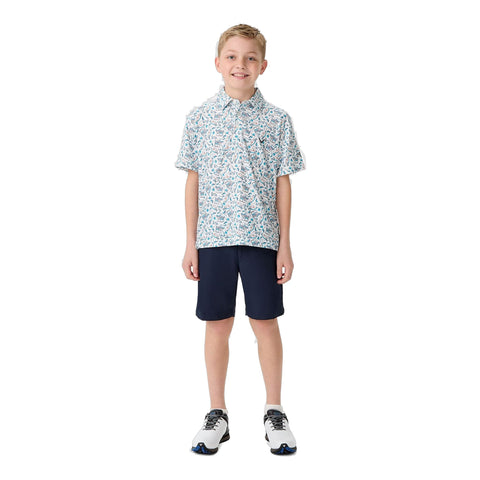 All Over Golf Printed Poloshirt