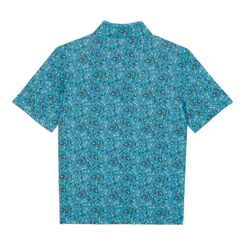 All Over Golf Printed Poloshirt