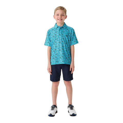 All Over Golf Printed Poloshirt