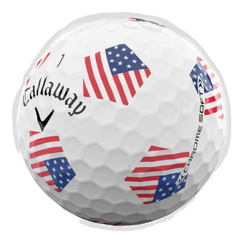 Chrome Soft (2023) Truvis USA Golfbälle