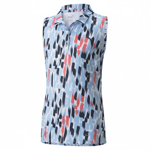 Cloudspun Three Brush Sleeveless Polo Damen