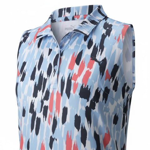 Cloudspun Three Brush Sleeveless Polo Damen