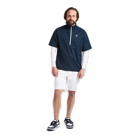 Kurzarm Wind-Sweater Herren