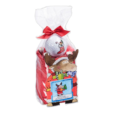 Caddytuch-Rolle Golf Geschenkset