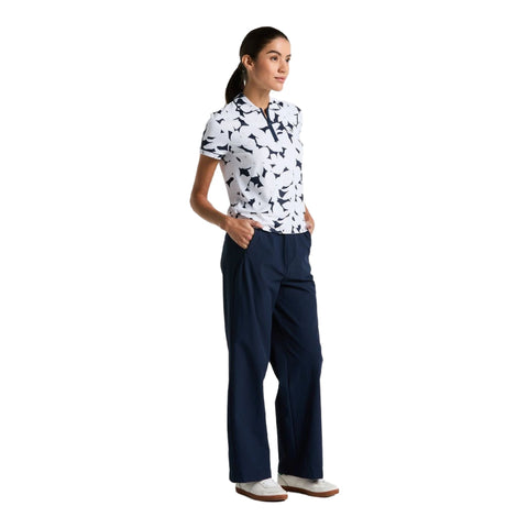 Riviera Floral Golf Polo Damen
