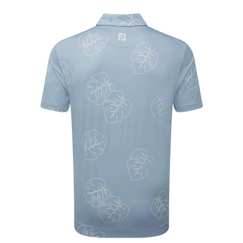 Jungle Leave Pique Poloshirt Herren