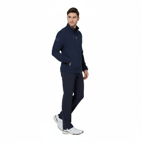 Dobby Sherpa Interior Golfjacke Herren