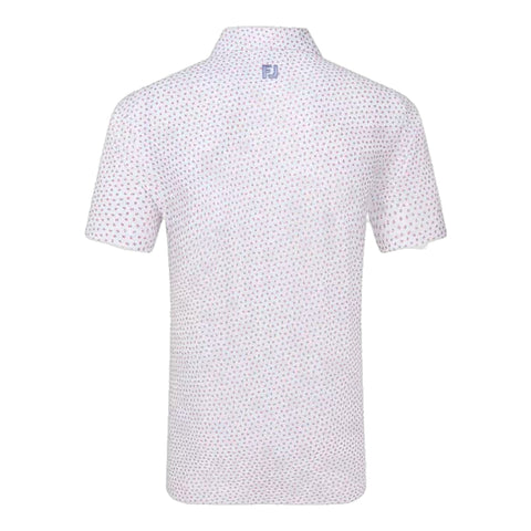 Bounce Print Pique Herren
