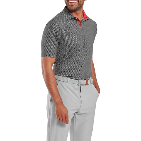 Irongate Print Lisle Polo Herren