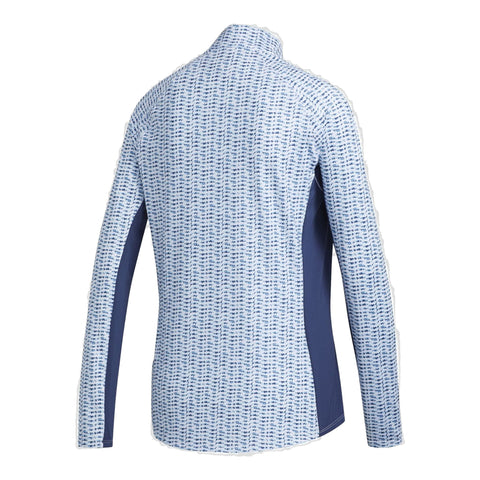 Aeroready UPF50 Printed LS Polo Damen